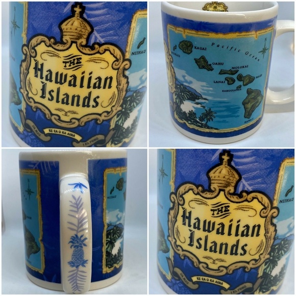 Blue Island Chain Hawaiian Mug All Over Print - Picture 8 of 8